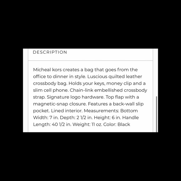 Michael Kors Fulton leather crossbody - Picture 4 of 4